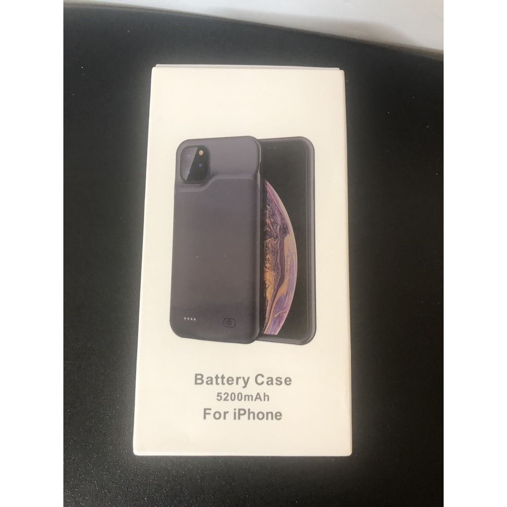 Battery Case 5200mAh for iPhone Size 153x81x21mm Portable Charge
